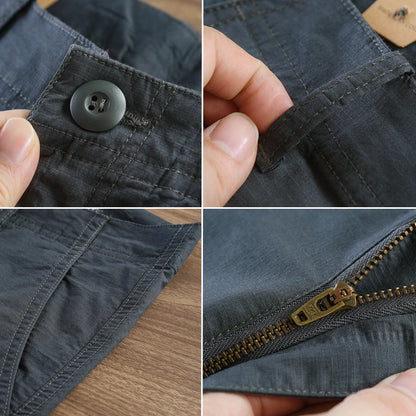 Pantalón Recto Masculino en Sarga - Pack de 4 Unidades