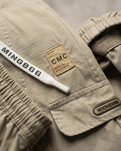 [Leve 3, Pague 2] Calça Cargo Orion Masculina Corte Jogger em Algodão, Poliéster e Fibras Elásticas