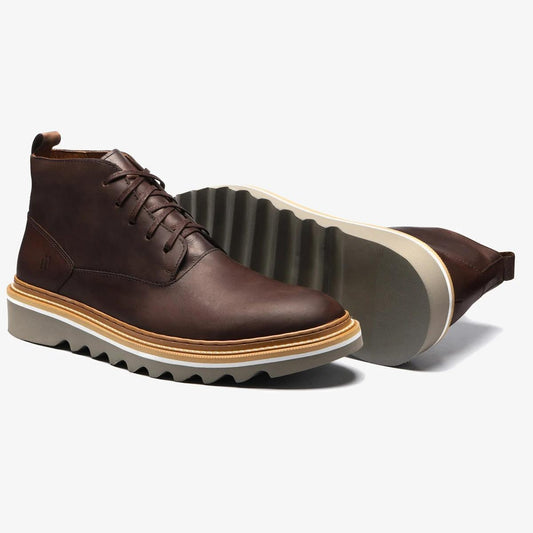 Bota Masculina Malaga Marrom Tratorada