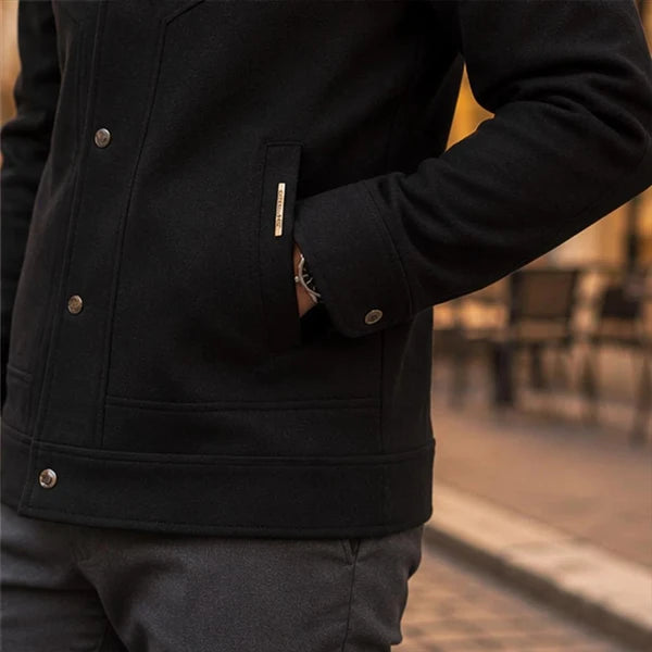 Jaqueta Masculina Venturo em 100% Algodão Premium (Estilo Soberano!) +BRINDE: Relógio, Cinto e Carteira