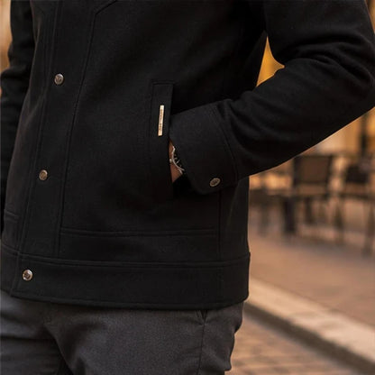 Jaqueta Masculina Venturo em 100% Algodão Premium (Estilo Soberano!) +BRINDE: Relógio, Cinto e Carteira