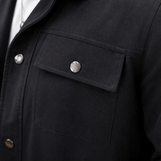Jaqueta Masculina Montero em Algodão e Poliéster Interior Forrado e Bolsos Superiores +BRINDES: Relógio, Cinto e Carteria