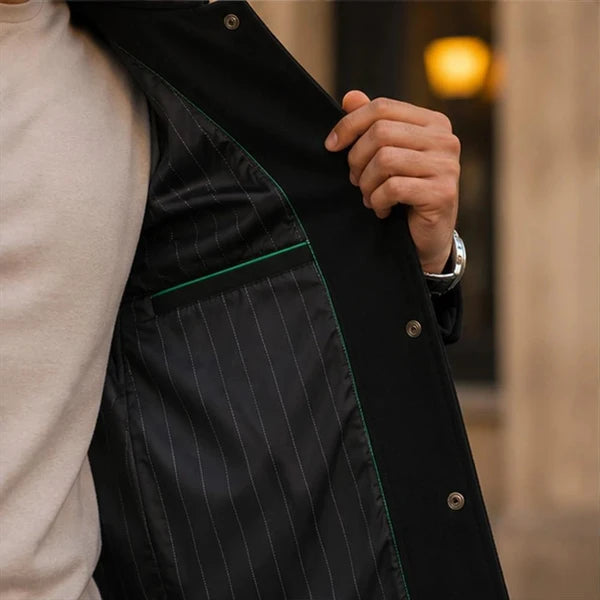 Jaqueta Masculina Venturo em 100% Algodão Premium (Estilo Soberano!) +BRINDE: Relógio, Cinto e Carteira