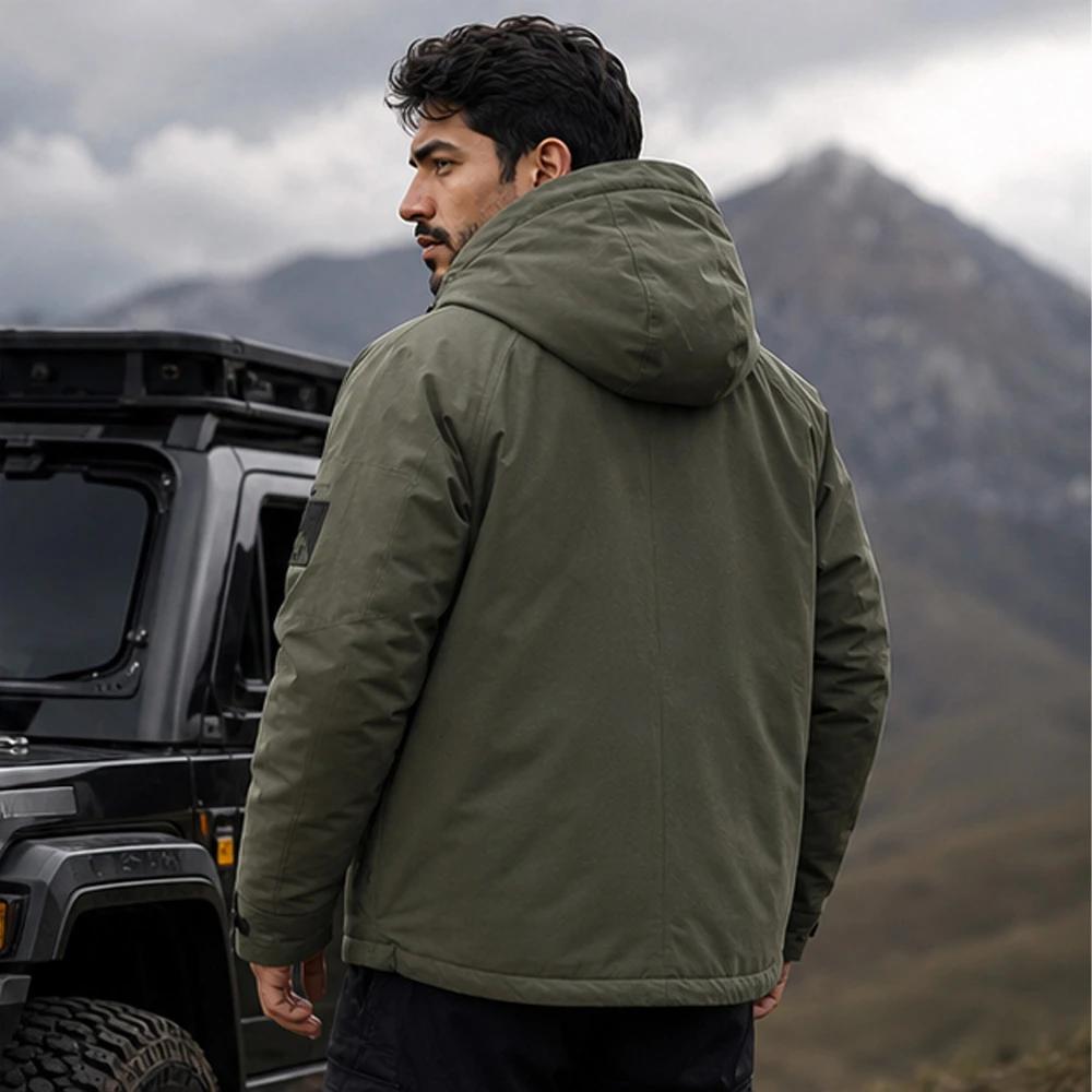 [LEVE 2 PAGUE 1] Jaqueta Masculina Valkor com Forro Térmico +3BRINDES: Relógio, Cinto e Carteira