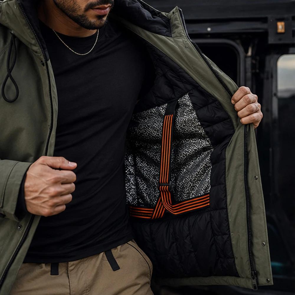 [LEVE 2 PAGUE 1] Jaqueta Masculina Valkor com Forro Térmico +3BRINDES: Relógio, Cinto e Carteira