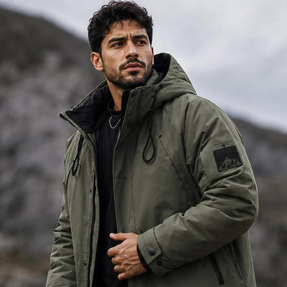 [LEVE 2 PAGUE 1] Jaqueta Masculina Valkor com Forro Térmico +3BRINDES: Relógio, Cinto e Carteira