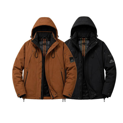 [LEVE 2 PAGUE 1] Jaqueta Masculina Valkor com Forro Térmico +3BRINDES: Relógio, Cinto e Carteira